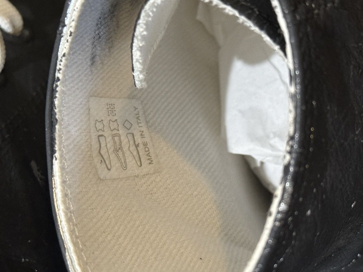Maison Margiela Maison Margiela Black and Silver Tami High-Top Sneakers Size US 10.5 / EU 43-44 - 5 Thumbnail