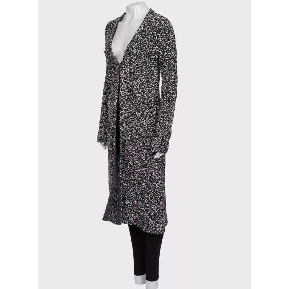 Dior Elegant Christian Dior Black & White Button Cardigan Sz.38 Size M / US 6-8 / IT 42-44 - 2 Thumbnail