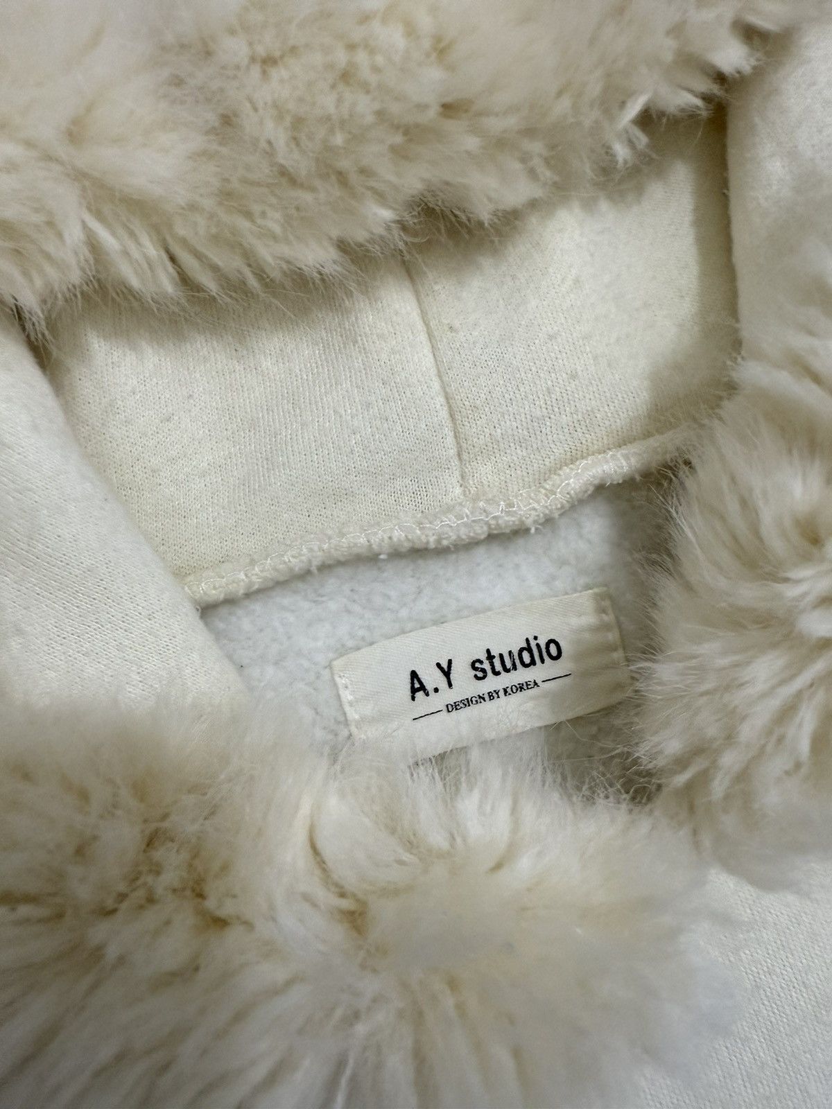 Other A.Y STUDIO PUNK FUR HOODIE Size US M / EU 48-50 / 2 - 4 Thumbnail