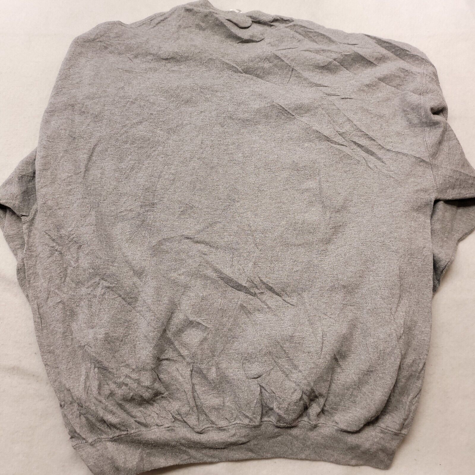 Jerzees The Buck Stops Here Sweatshirt Mens Size 2XL Gray Jerzees Size US XXL / EU 58 / 5 - 9 Thumbnail