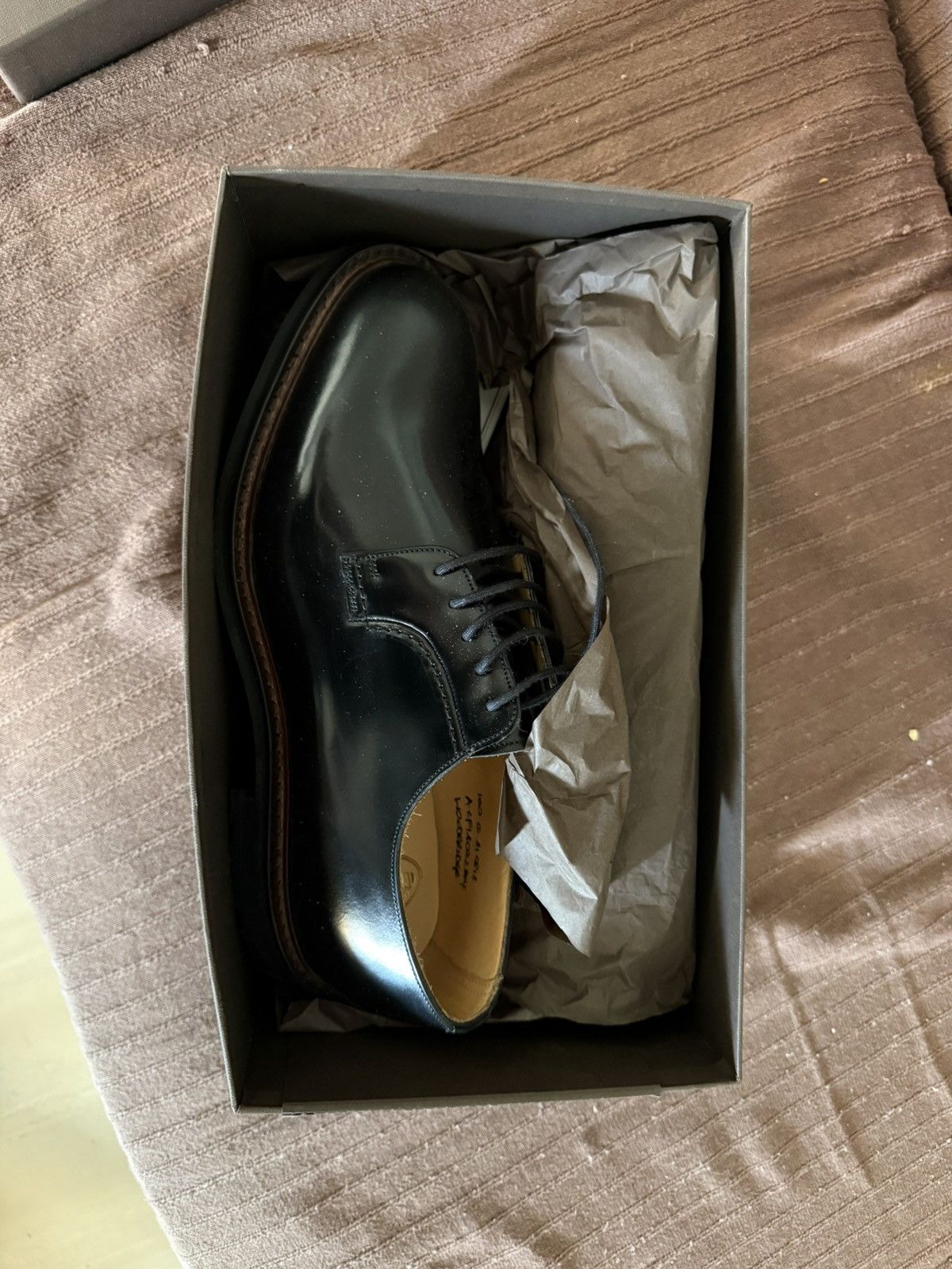 Church's CHURCH'S WOODBRIDGE POLISHED BINDER IN BLACK SIZE 10 Size US 11 / EU 44 - 7 Thumbnail