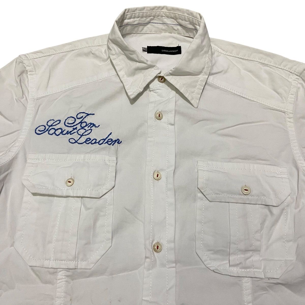 Dsquared2 Chemise Dsquared2 Shirt - White Size US M / EU 48-50 / 2 - 2 Thumbnail