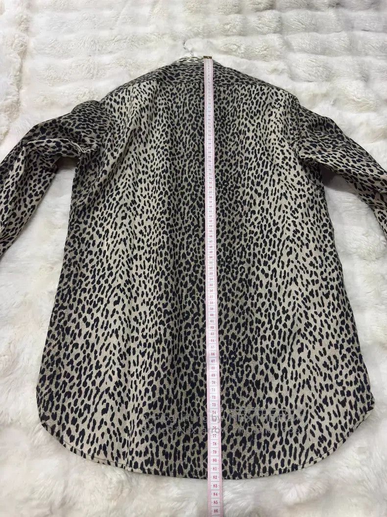 Saint Laurent Paris Saint Laurent Paris Size 38 Leopard Print Shirt i Size US S / EU 44-46 / 1 - 9 Thumbnail
