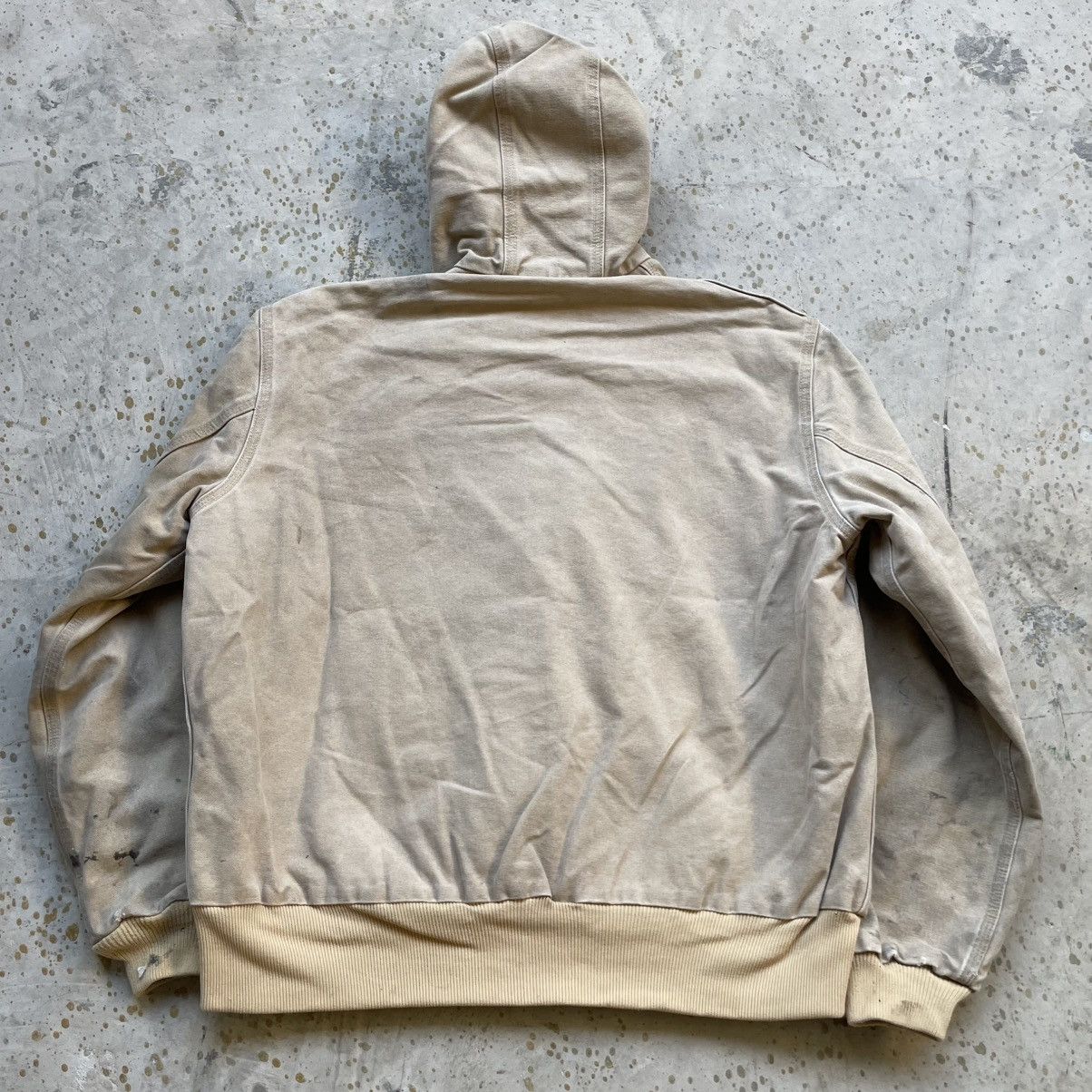 Carhartt × Vintage Vintage brown Carhartt active duck hooded jacket Size US L / EU 52-54 / 3 - 4 Thumbnail