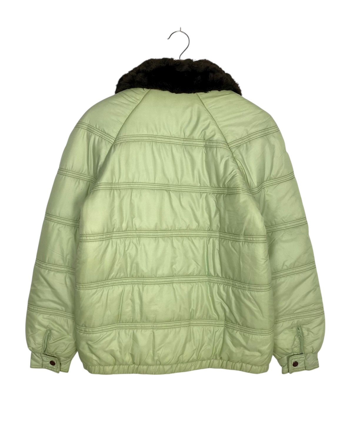 Vintage Rare‼️ Vtg Vdev Quilted Puffer Faux Fur Collar Riri France Size M / US 6-8 / IT 42-44 - 5 Thumbnail