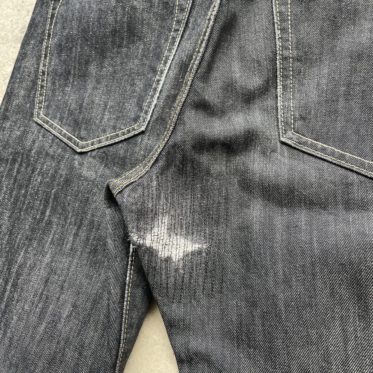 Japanese Brand W33x28.5💥 Vintage Japanese Brand Black Jeans Pants Denim Size US 33 - 10 Thumbnail