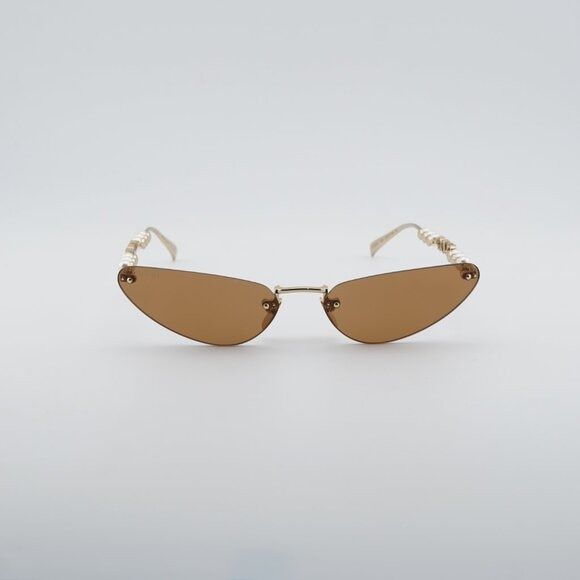 Gucci Gucci GG1920S 003 Sunglasses Shiny Endura Gold with Pearl Size ONE SIZE - 3 Thumbnail