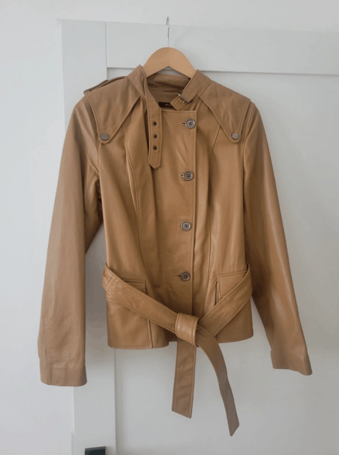 Just Cavalli × Leather × Roberto Cavalli Cavalli Jacket Leather Coat Trench Roberto Biker Moto EX0095 Size M / US 6-8 / IT 42-44 - 1 Thumbnail