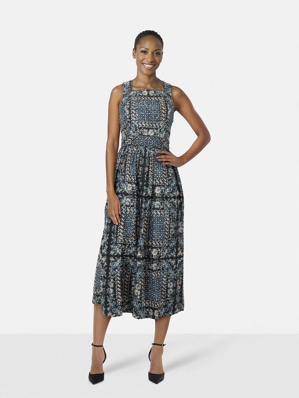 Ulla Johnson Navy Azure Kerani Dress Size S / US 4 / IT 40 - 1 Thumbnail