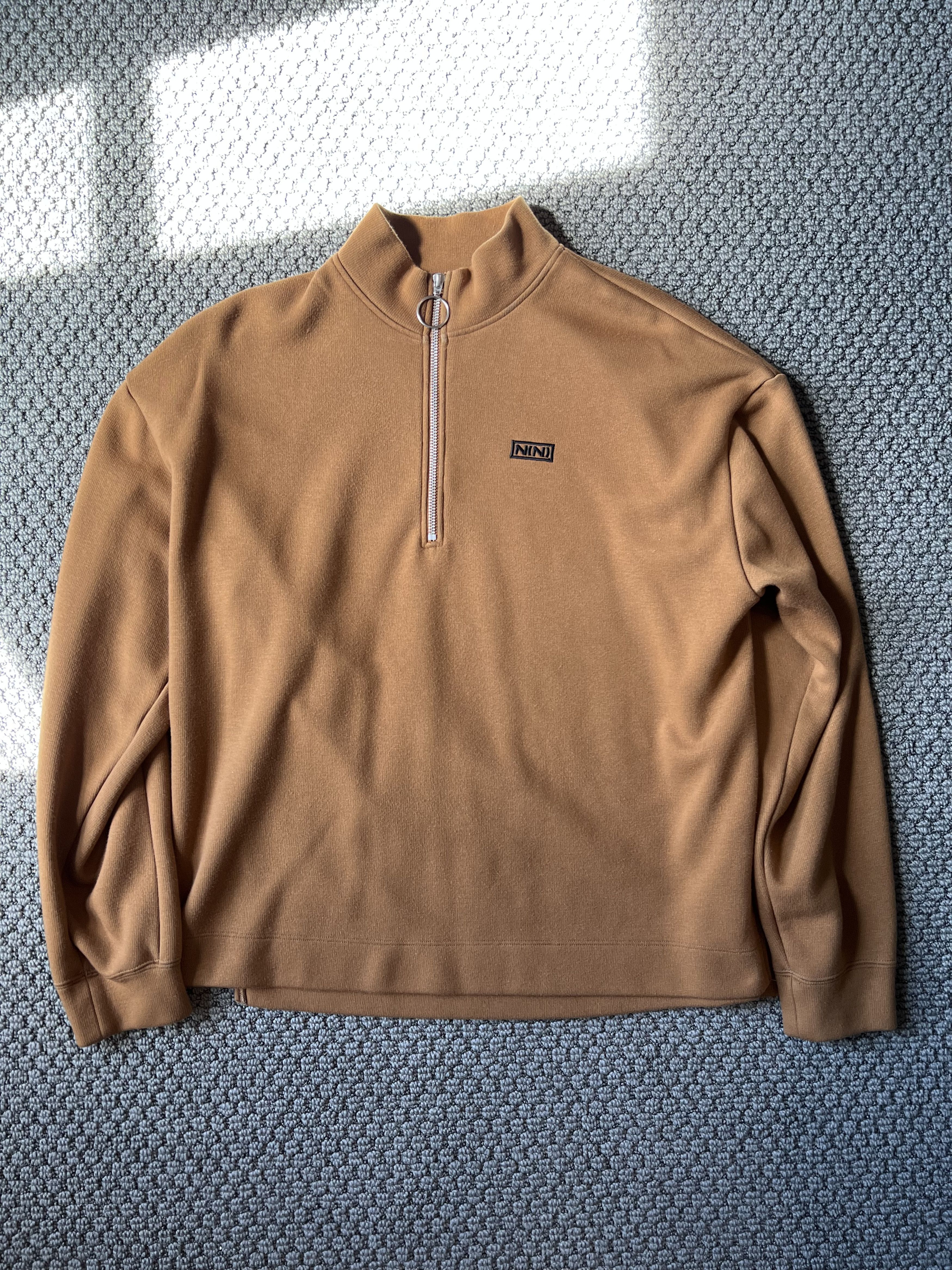Number (N)ine Number (N)ine Logo Quarter Zip Burnt Orange Size US L / EU 52-54 / 3 - 1 Thumbnail