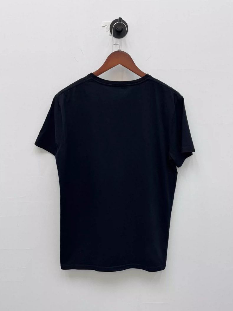Alexander McQueen Alexander McQUEEN Men's black short - sleeved shirt with gr Size US M / EU 48-50 / 2 - 2 Thumbnail