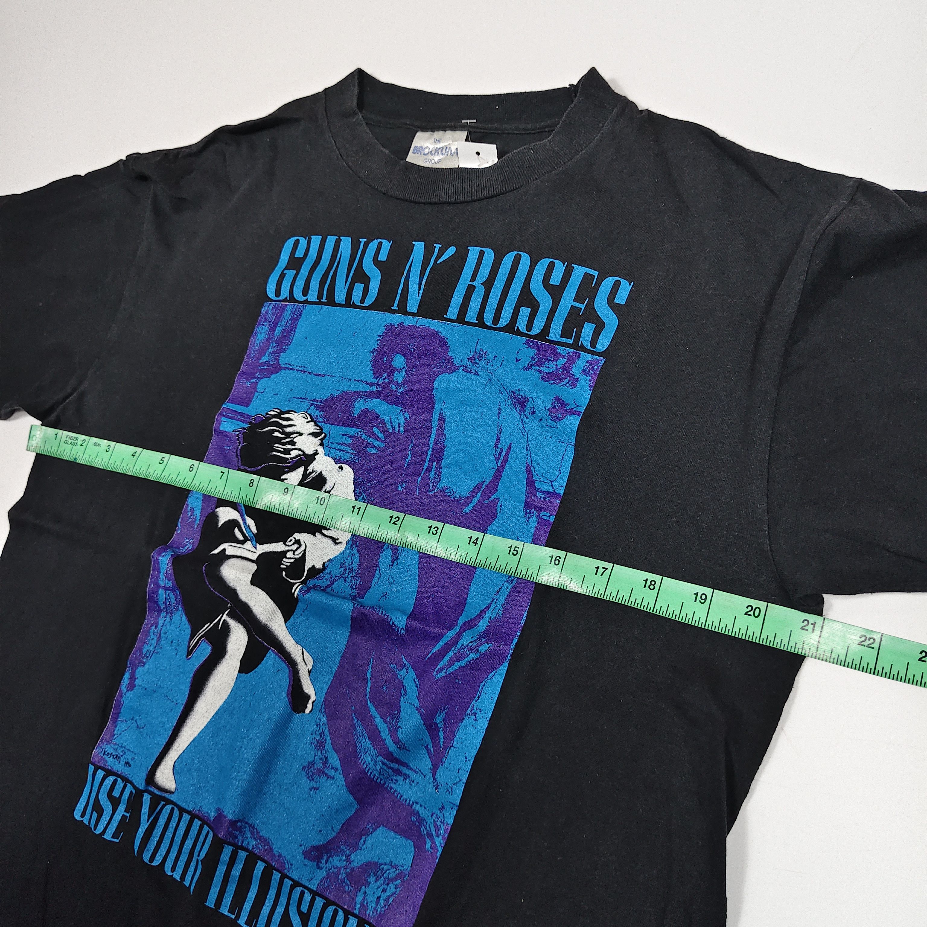 Guns N' Roses 1991 Guns N Roses Use Your Illusion Brockum Single Stitch Size US L / EU 52-54 / 3 - 8 Thumbnail