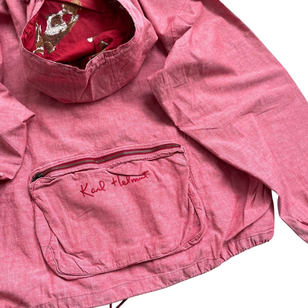 Japanese Brand × Karl Helmut × Pink House VINTAGE KARL HELMUT DOG REVERSIBLE JACKET Size US XL / EU 56 / 4 - 11 Thumbnail