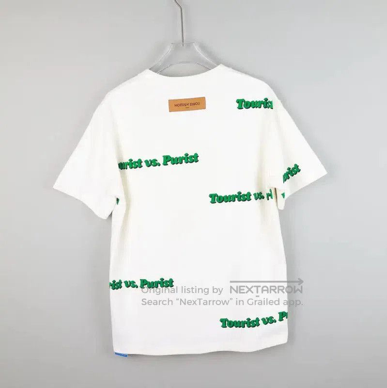 Louis Vuitton Louis Vuitton White Cotton XXL T-Shirt for Men . Size US XXL / EU 58 / 5 - 2 Thumbnail