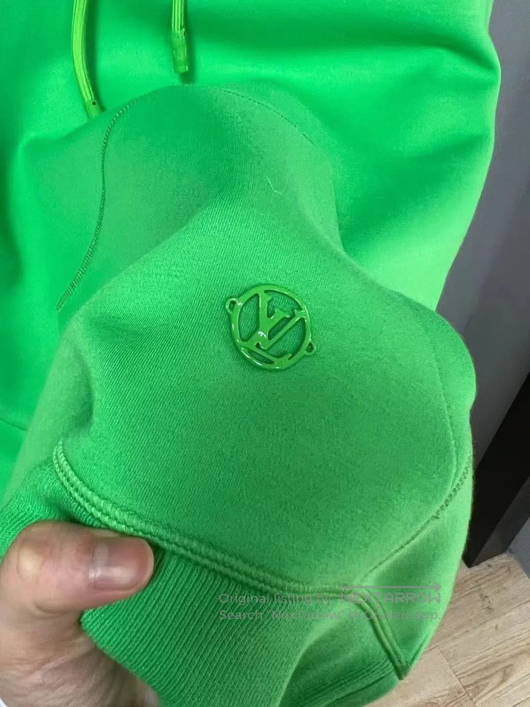 Louis Vuitton LV Green Hoodie. Size US XXL / EU 58 / 5 - 3 Thumbnail