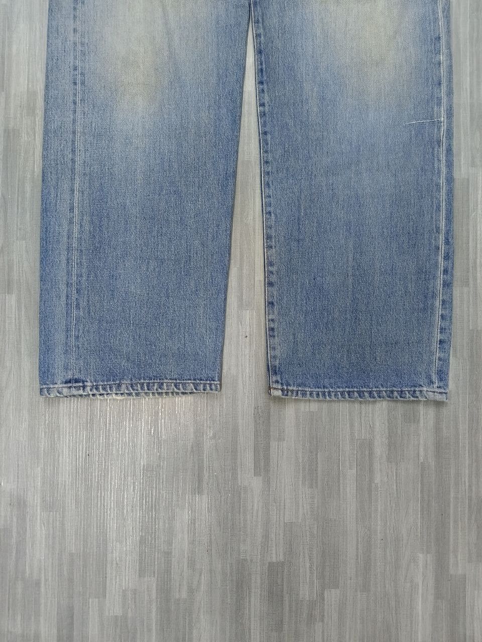 Vintage SICK DISTRESSED FADE SELVEDGE FIGTHING ELEPHANT DENIM PANTS Size US 29 - 7 Thumbnail