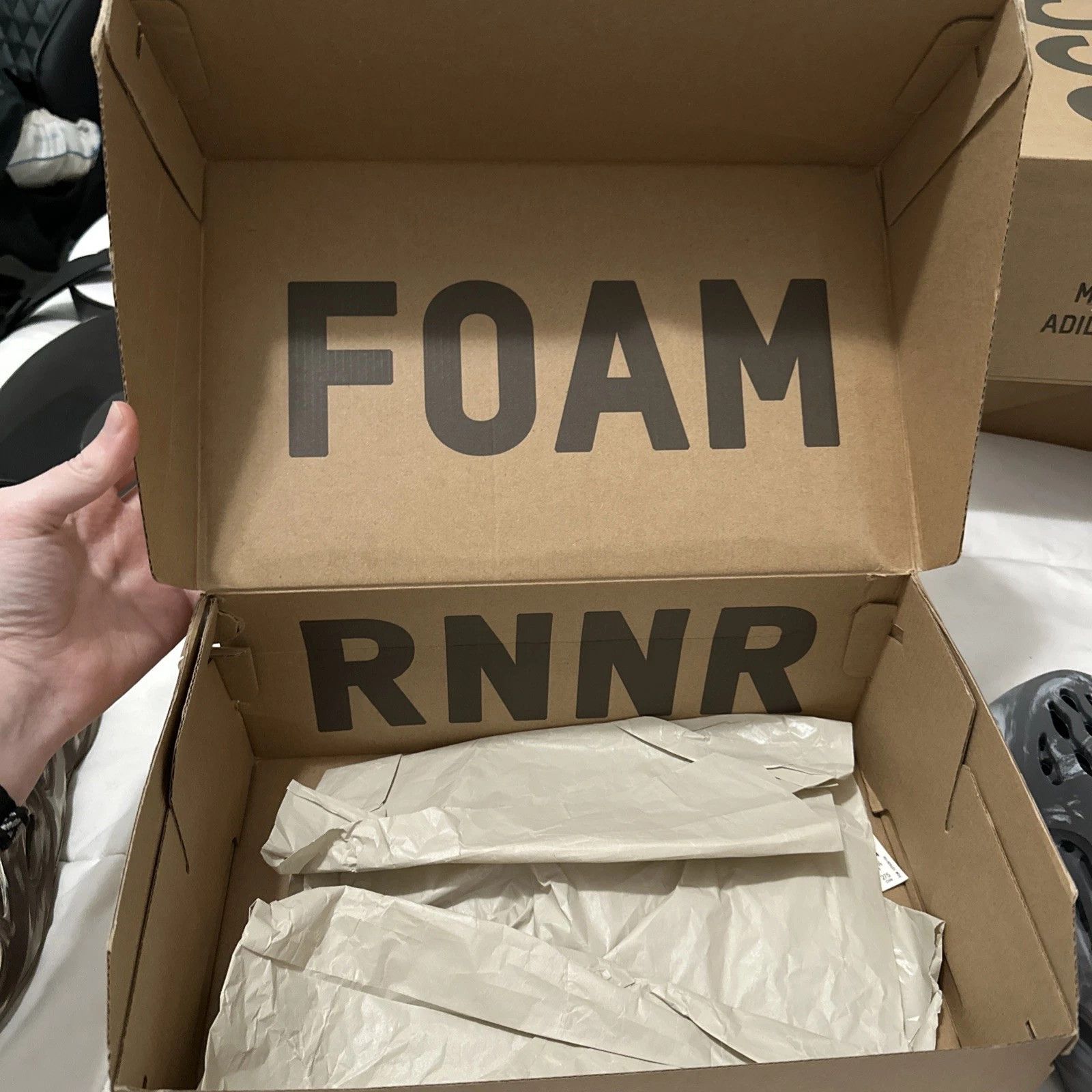 Kanye West Size 10 - adidas Yeezy Foam RNNR MX Cream Clay Size US 10 / EU 43 - 7 Thumbnail