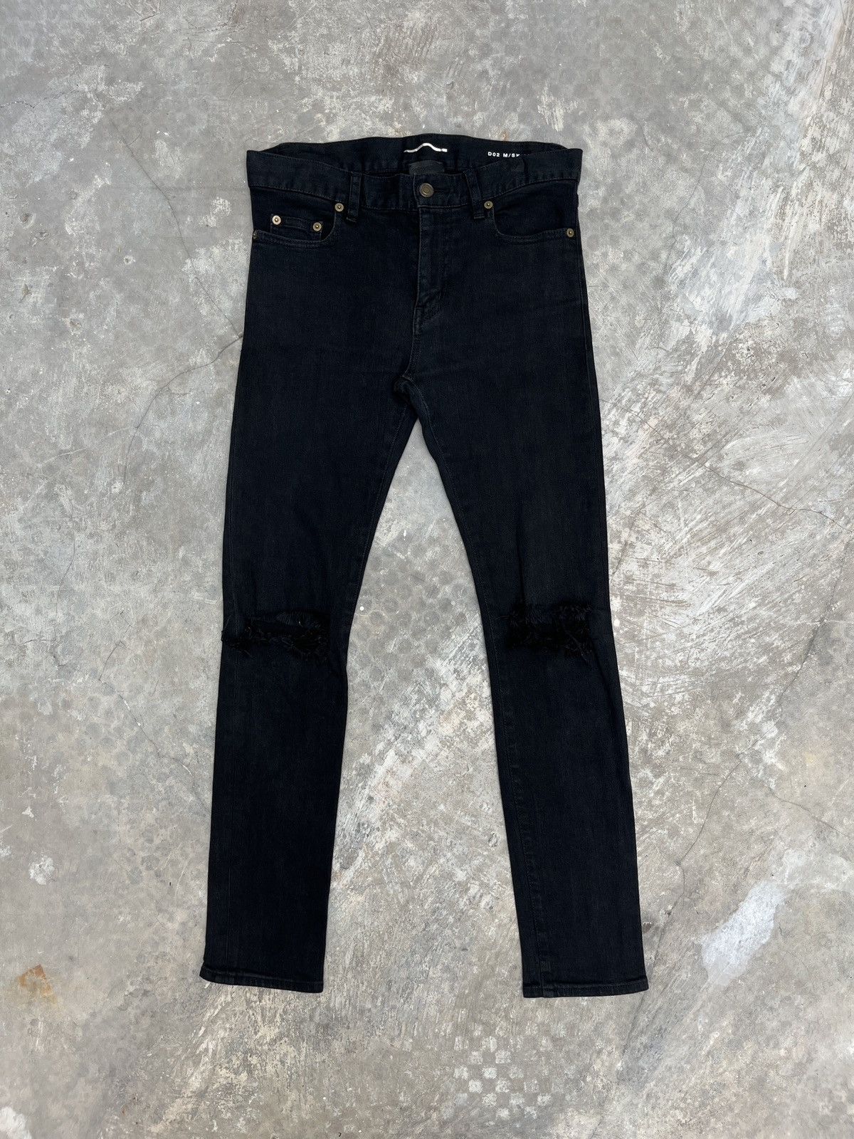 Hedi Slimane × Saint Laurent Paris SLP SS15 Crash Denim (FINAL