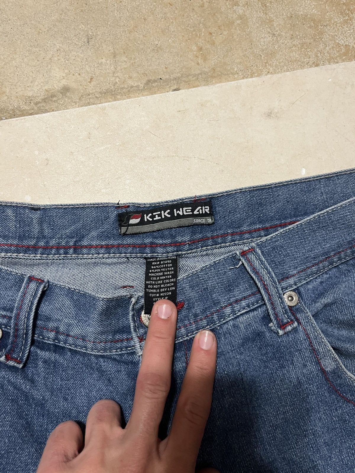 Other 1990s kikwear baggy skater jeans Size US 34 / EU 50 - 2 Thumbnail