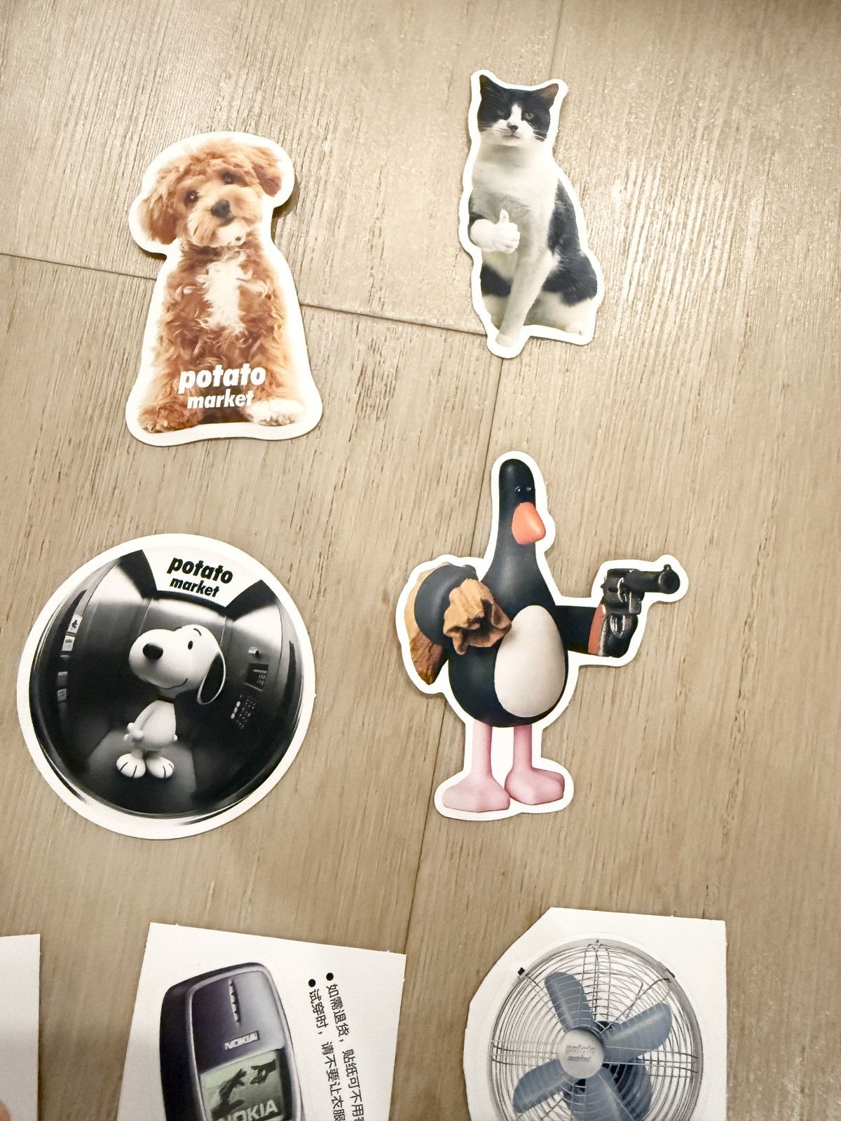 Other Jumbo Retro Stickers! 4 dollars each 🔥 Size ONE SIZE - 5 Thumbnail
