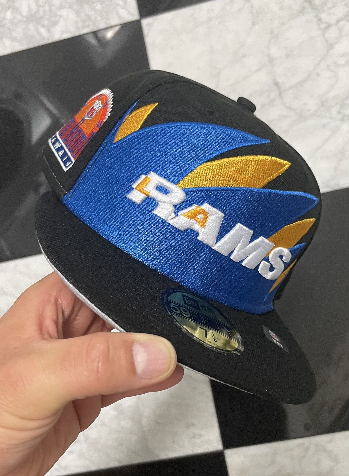 New Era 🔥Rams shark teeth fitted size 7 1/8 also have 7 1/4 Size ONE SIZE - 1 Thumbnail