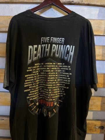 Band Tees 🔥RARE🔥 Y2K METAL HARDCORE FIVE FINGER DEATH PUNCH Size US XXL / EU 58 / 5 - 3 Thumbnail