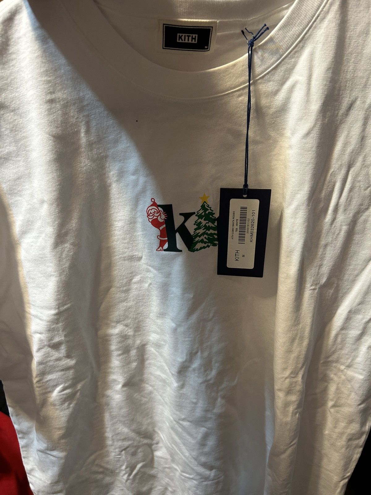 Kith Kith Kithmas Comic Santa Rodeo Tee Size US M / EU 48-50 / 2 - 2 Thumbnail