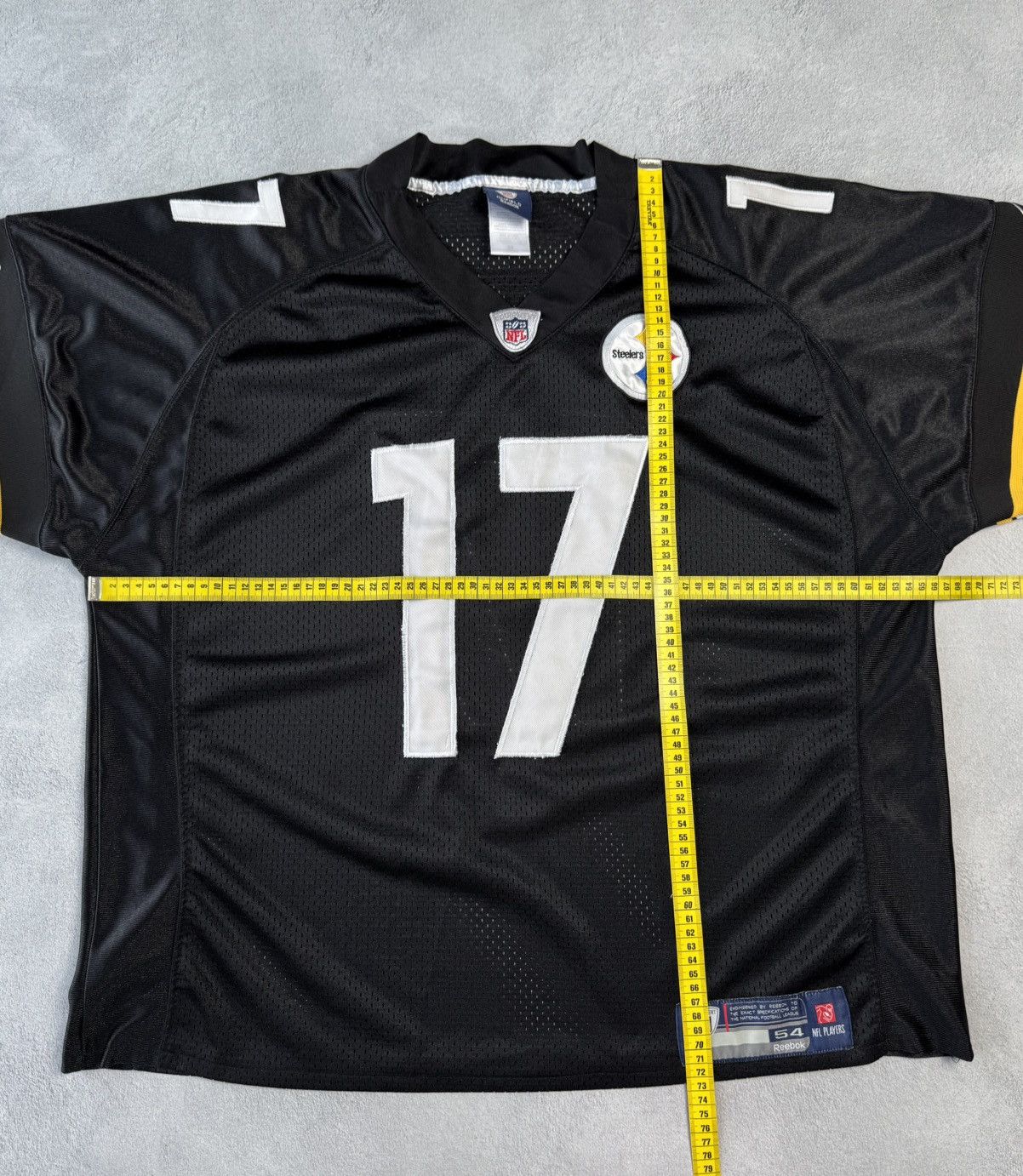 Reebok Pittsburgh Steelers NFL Jersey Reebok #17 Mike Wallace Size US L / EU 52-54 / 3 - 15 Thumbnail
