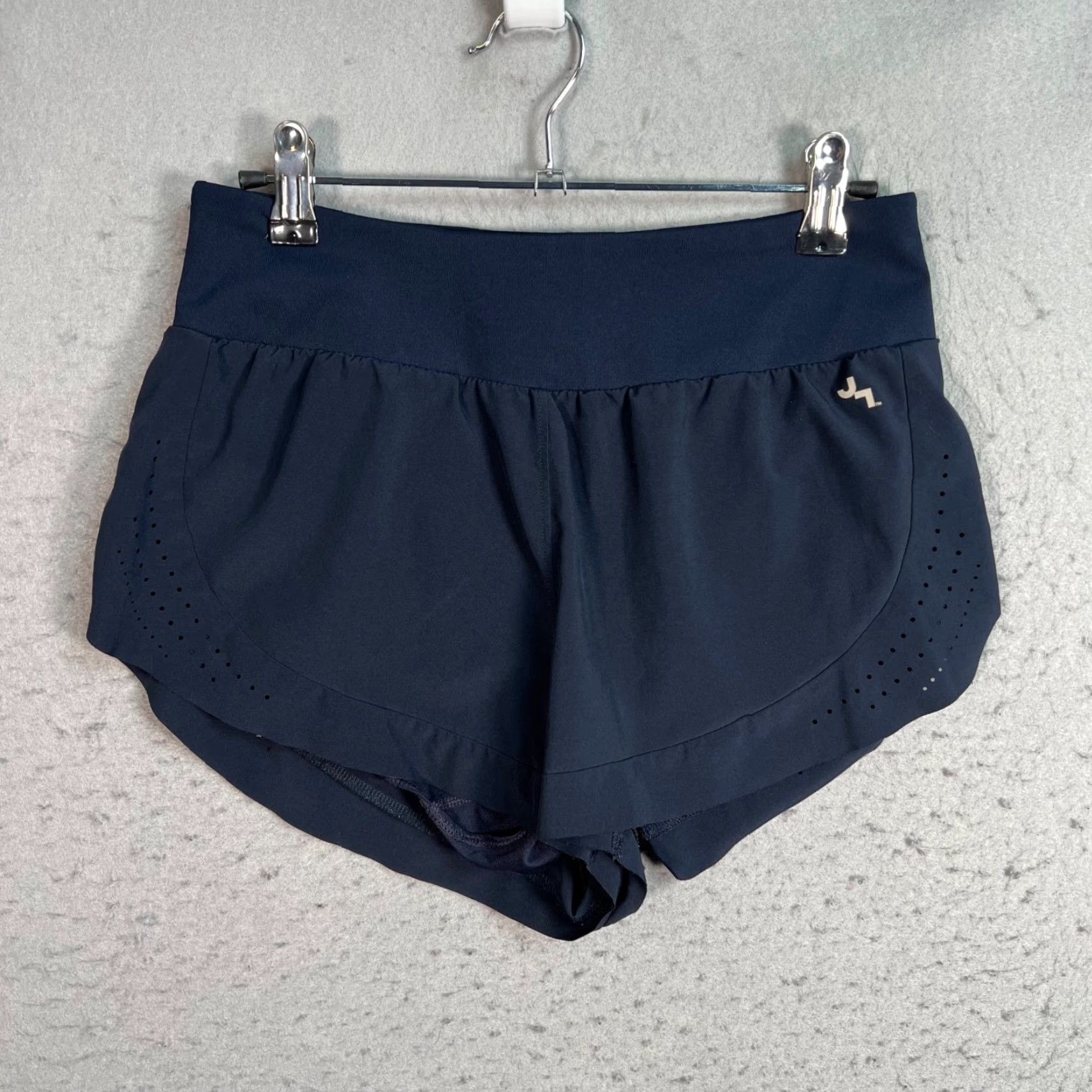 Vintage Joy Lab Womens Small Blue Active Running Shorts Athletic Gym Shirt? Size 28" / US 6 / IT 42 - 2 Thumbnail