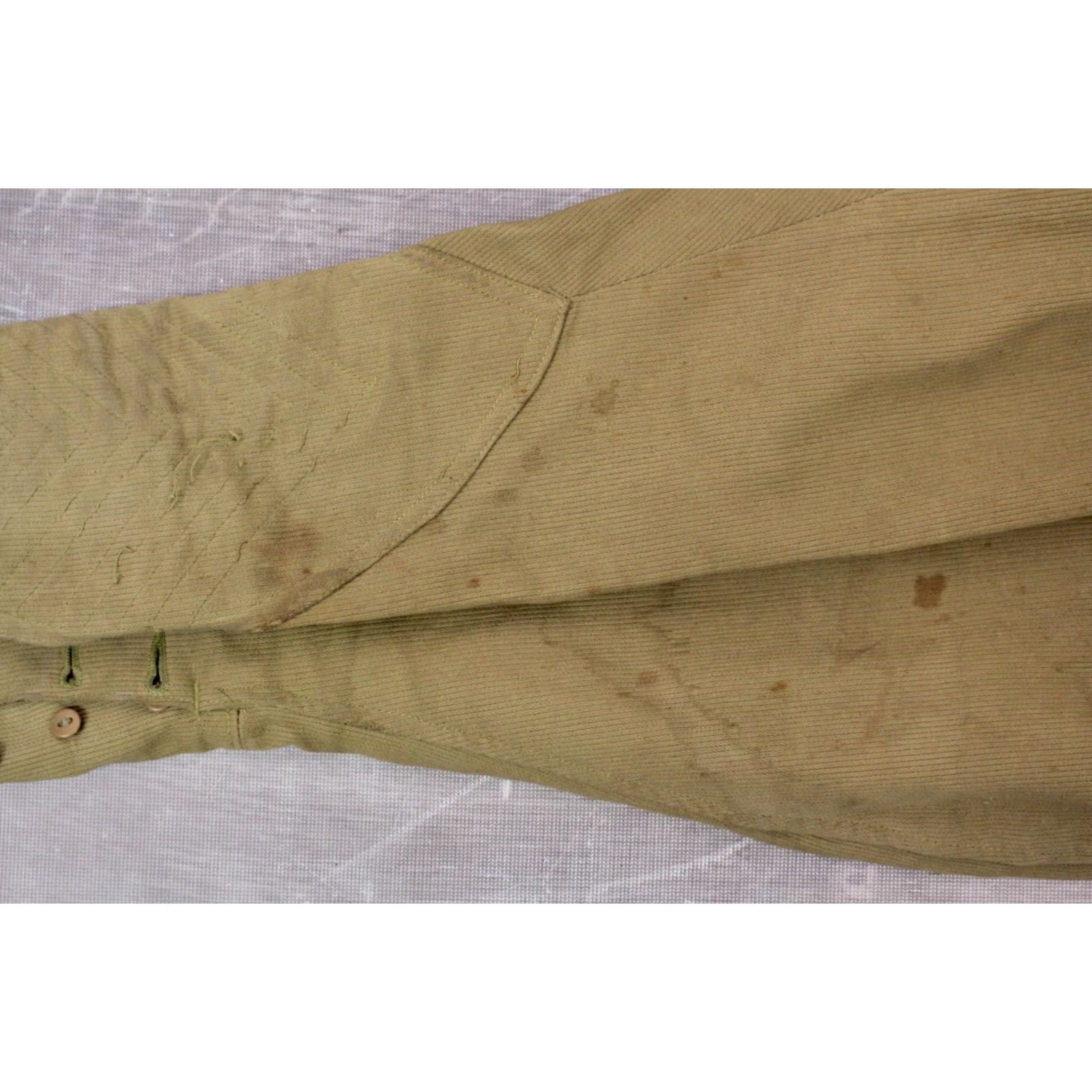 Olive VINTAGE 1920s 1930s Olive Green Breeches Pants Sz 32x24 20s 30s Mens Size US 32 / EU 48 - 7 Thumbnail