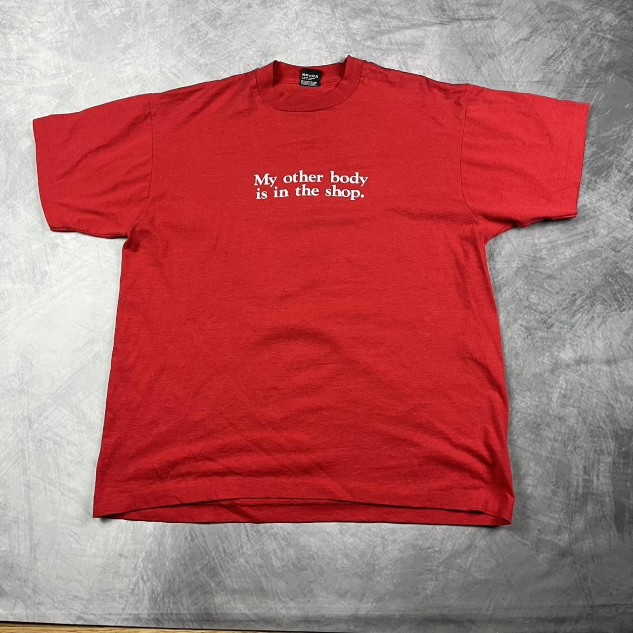Other Vintage funny graphic shirt Size US XL / EU 56 / 4 - 1 Thumbnail
