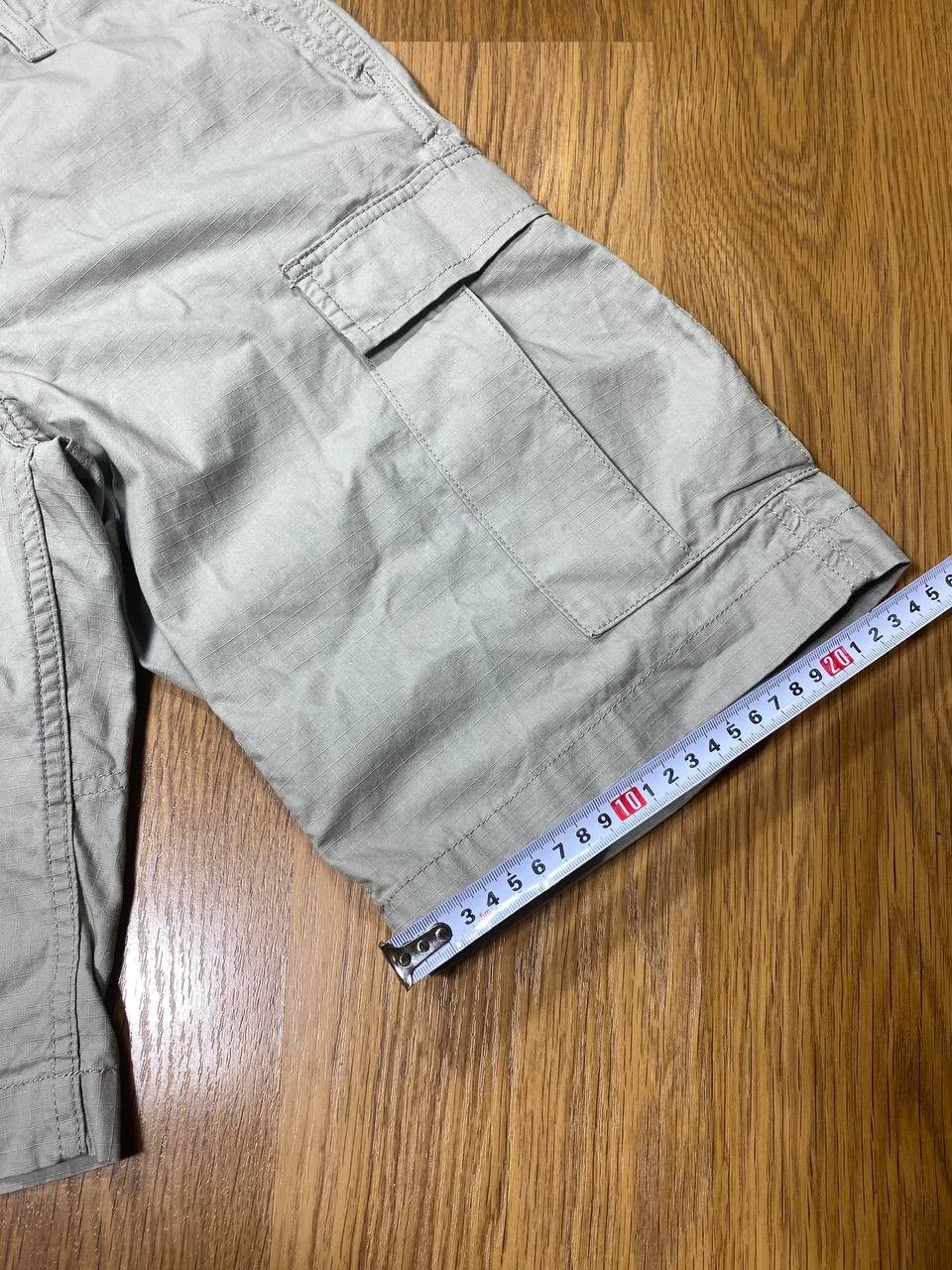 Carhartt × Vintage vintage 90s crazy faded Carhartt brown work carpenter shorts Size US 28 / EU 44 - 17 Thumbnail
