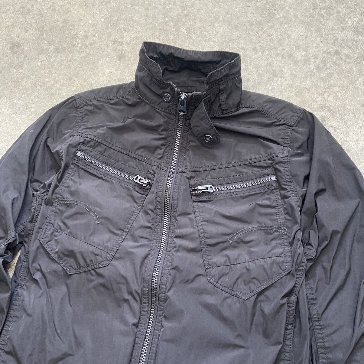 G-Star Y2K G-Star Raw Arc Zip 3d Slim Jacket Size US XXS / EU 40 - 2 Thumbnail