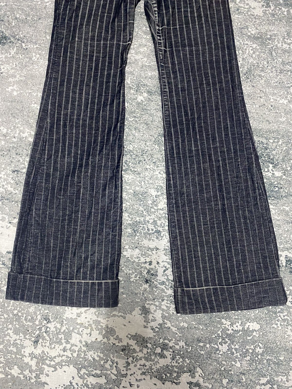 Beauty Beast × Japanese Brand RU JEANS COLOR FLARED BOOTCUT STRECTH DENIM JEANS Size 26" / US 2 / IT 38 - 4 Thumbnail