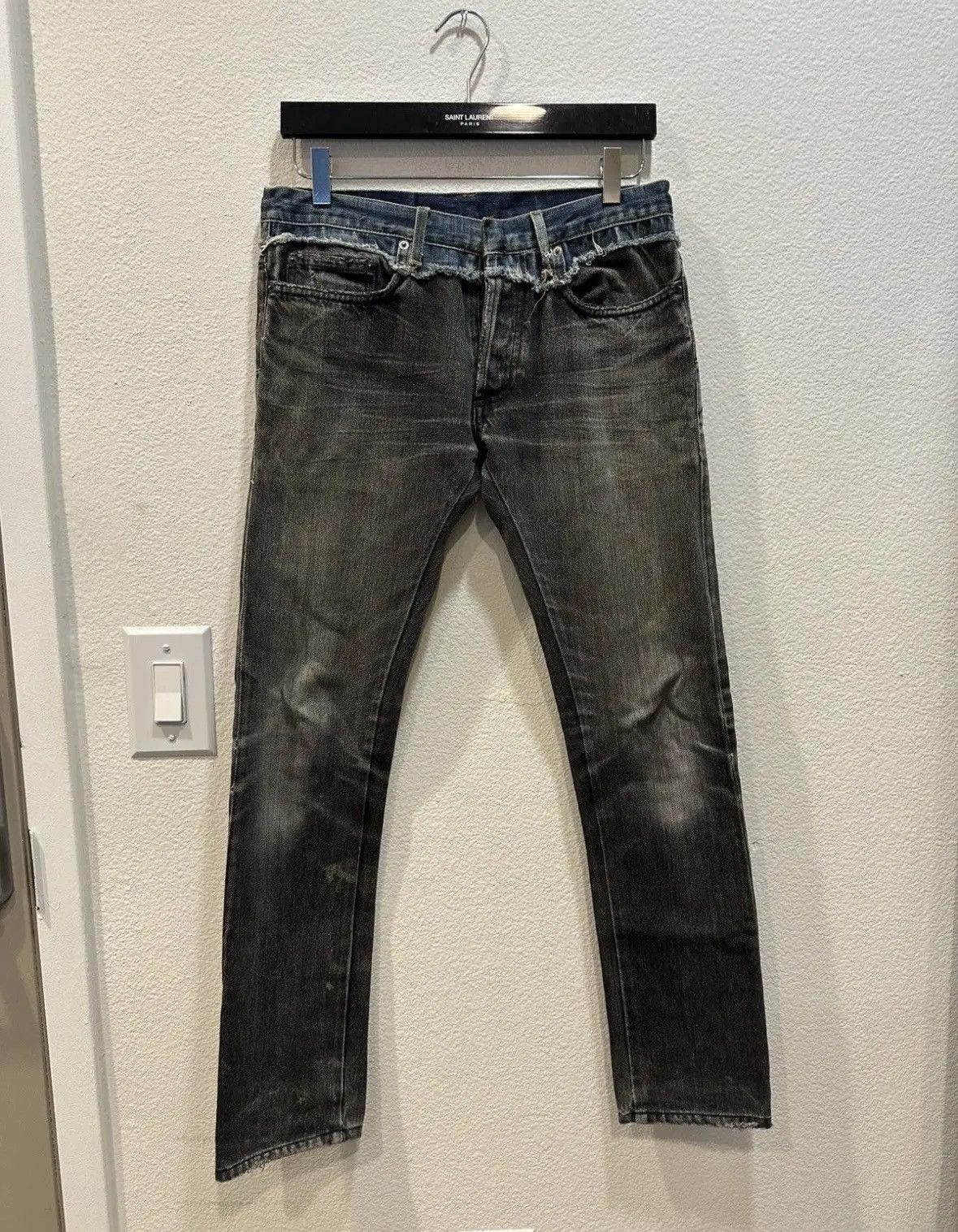 Dior Dior homme cummerbund denim Size US 30 / EU 46 - 1 Thumbnail