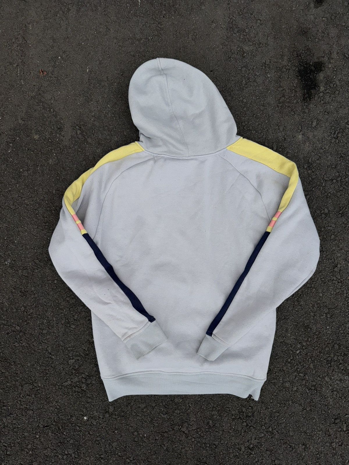 Nike × Vintage Vintage 90s Gray Full Zip Hoodie x Nike Size US XL / EU 56 / 4 - 7 Thumbnail