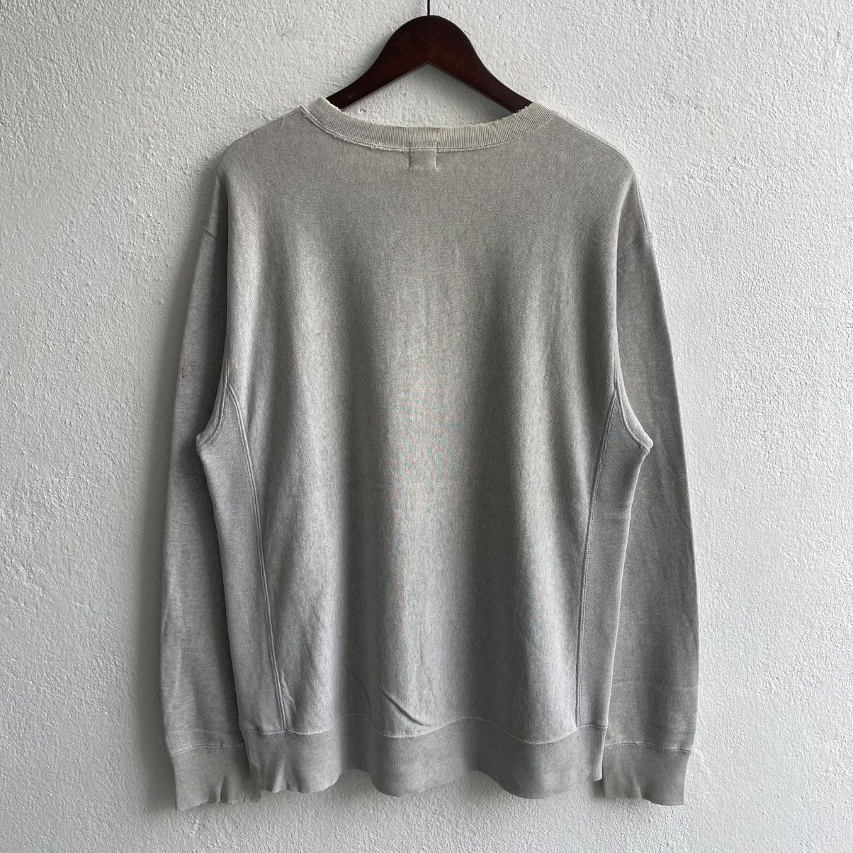 Bape Vintage 90's "Distress Bathing Ape" Sweatshirt Size US L / EU 52-54 / 3 - 11 Thumbnail