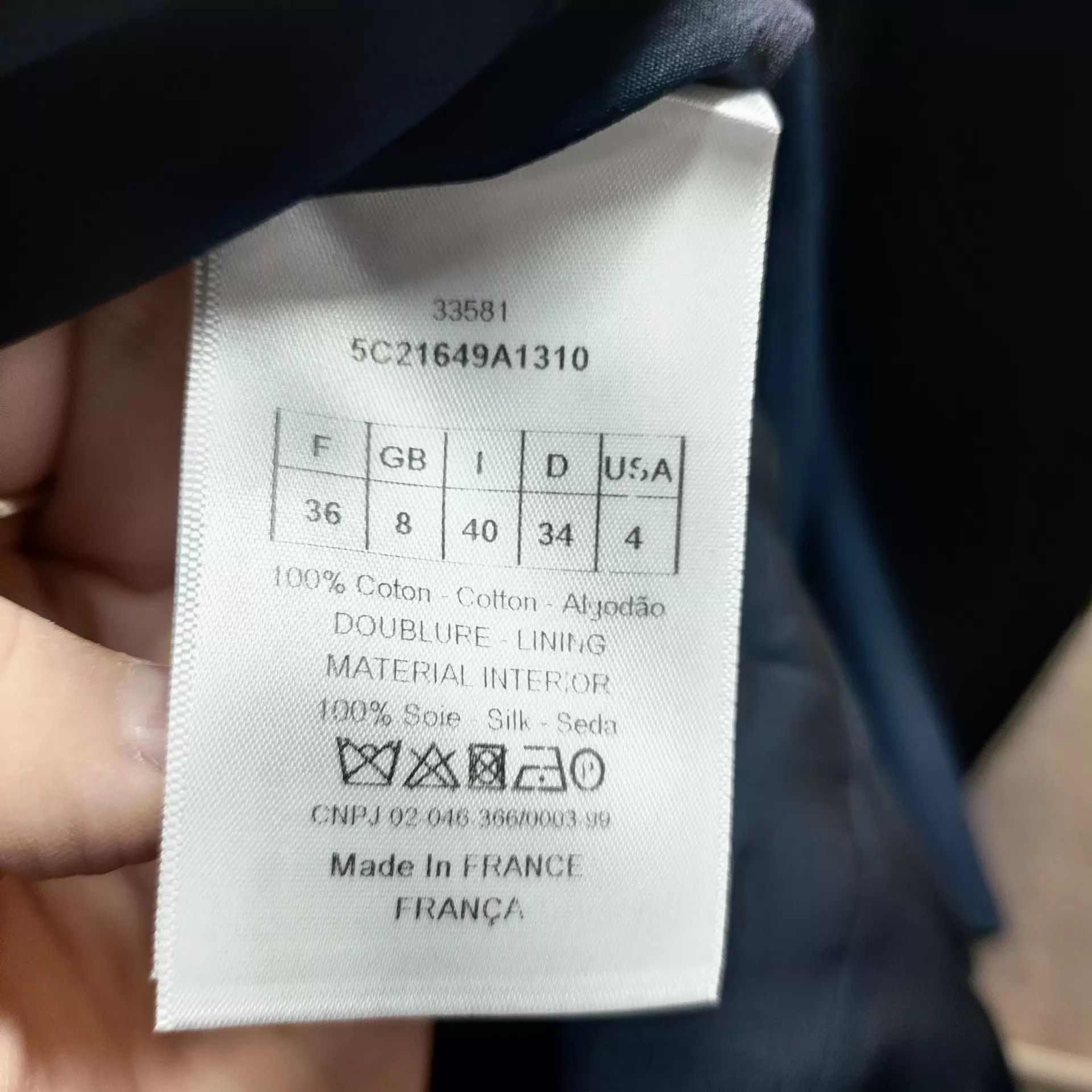 Dior Dior cotton dress blue size 36 Size XS / US 0-2 / IT 36-38 - 5 Thumbnail