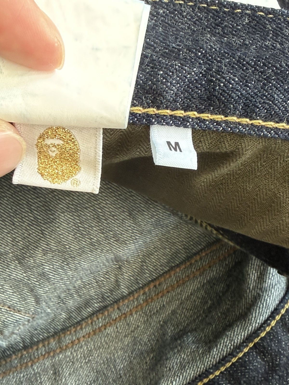 Bape Bape Denim Shorts Size US 30 / EU 46 - 4 Thumbnail