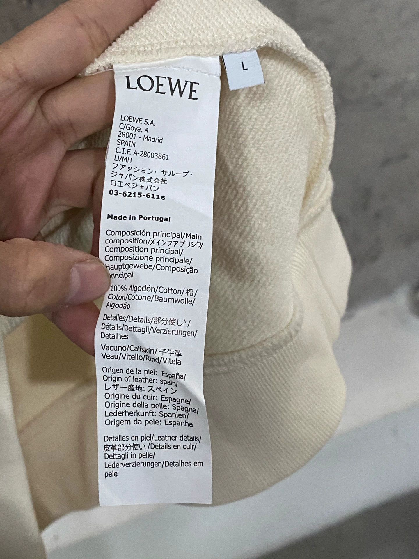 Loewe Loewe Leather Panel Hoodie L 98 New Size L / US 10 / IT 46 - 8 Thumbnail