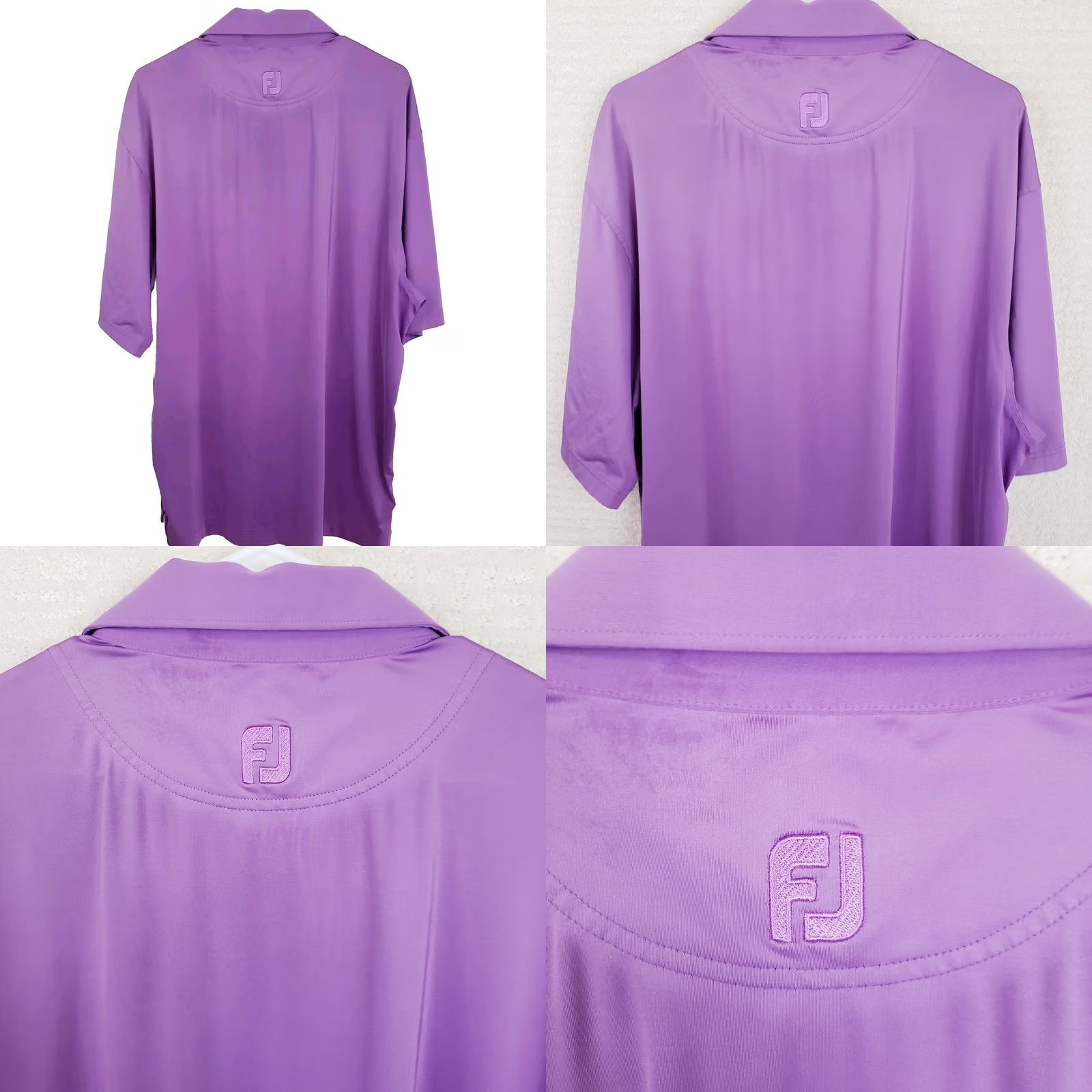 Footjoy FootJoy Polo Shirt Mens XL Purple Golf Polo Stretch Performance Breathable Shirt Polo NikeOops Size US XL / EU 56 / 4 - 8 Thumbnail