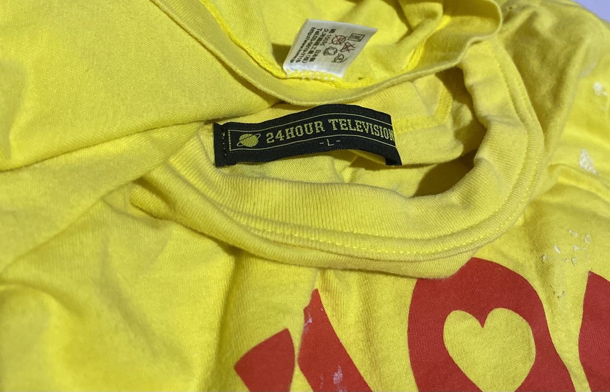 Bape Cant be save Bape Tees 24 Hour Television College Logo Tee Size US L / EU 52-54 / 3 - 6 Thumbnail