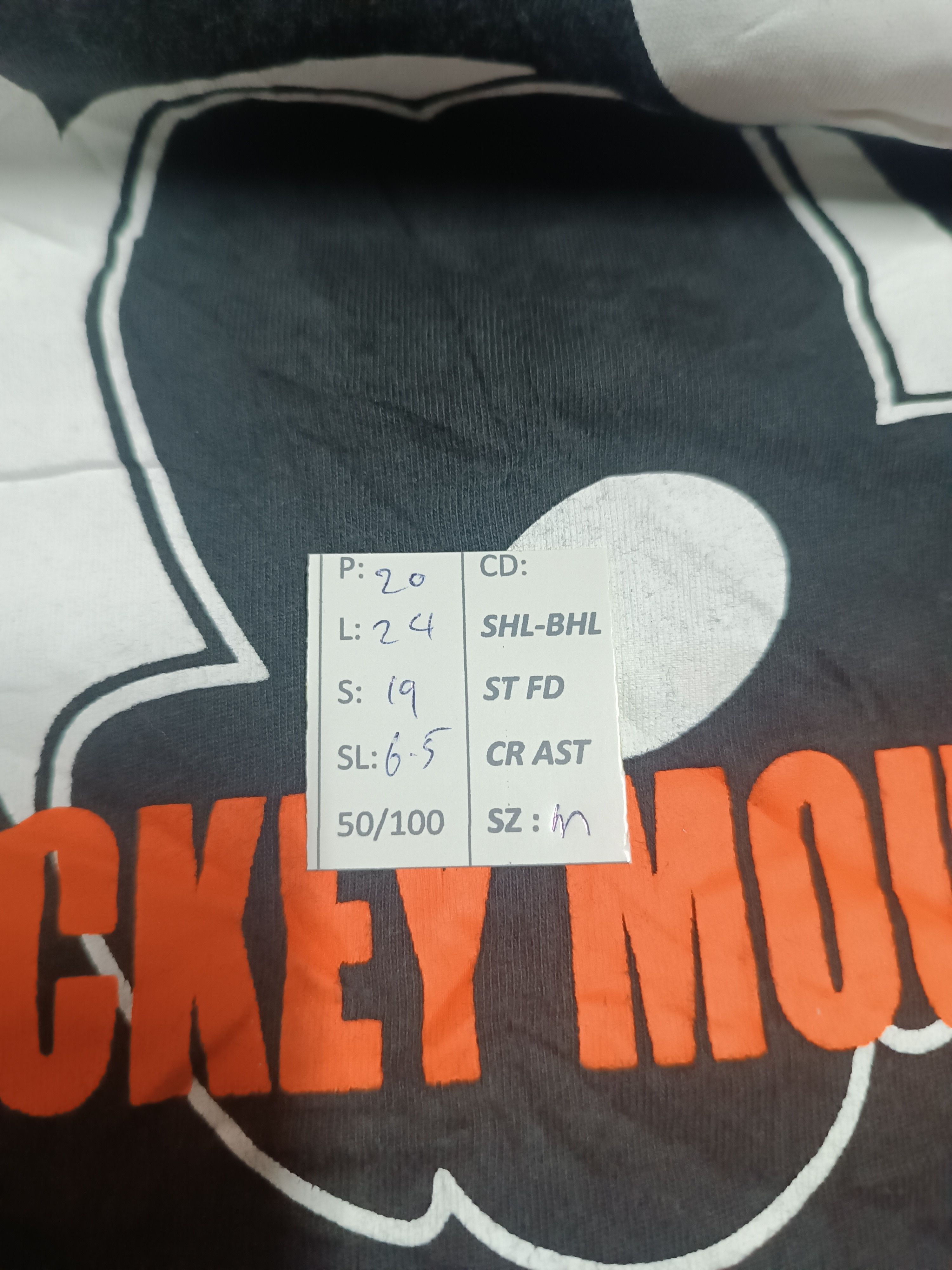 Mickey Mouse VINTAGE MICKEY MOUSE TEE disney goofy donald duck Size US M / EU 48-50 / 2 - 9 Thumbnail