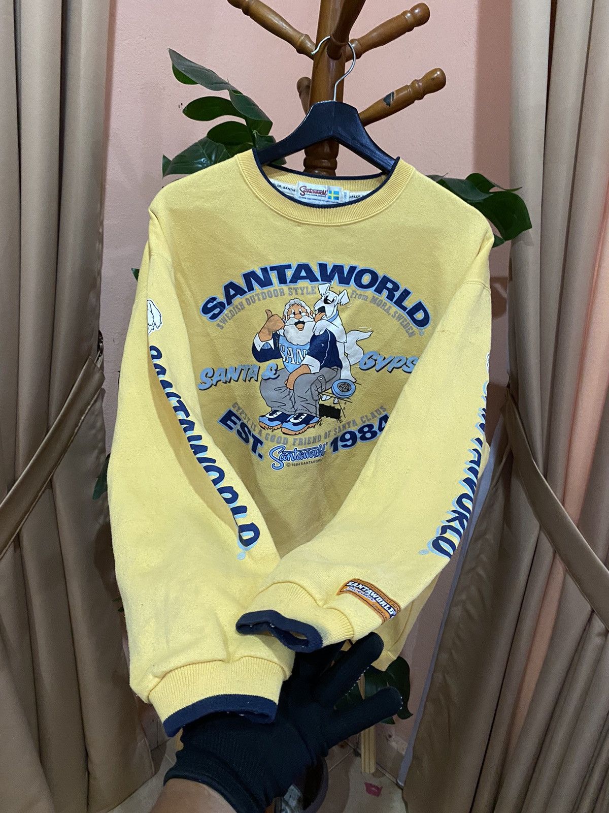 Vintage Vintage SANTAWORLD Sweatshirt - Swedish Outdoor Style Size US XL / EU 56 / 4 - 6 Thumbnail