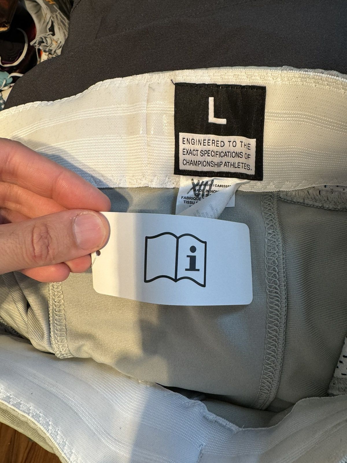 Nike Nike Baylor University Football Pants Men's Large Grey NEW Size US 42 / EU 58 - 7 Thumbnail