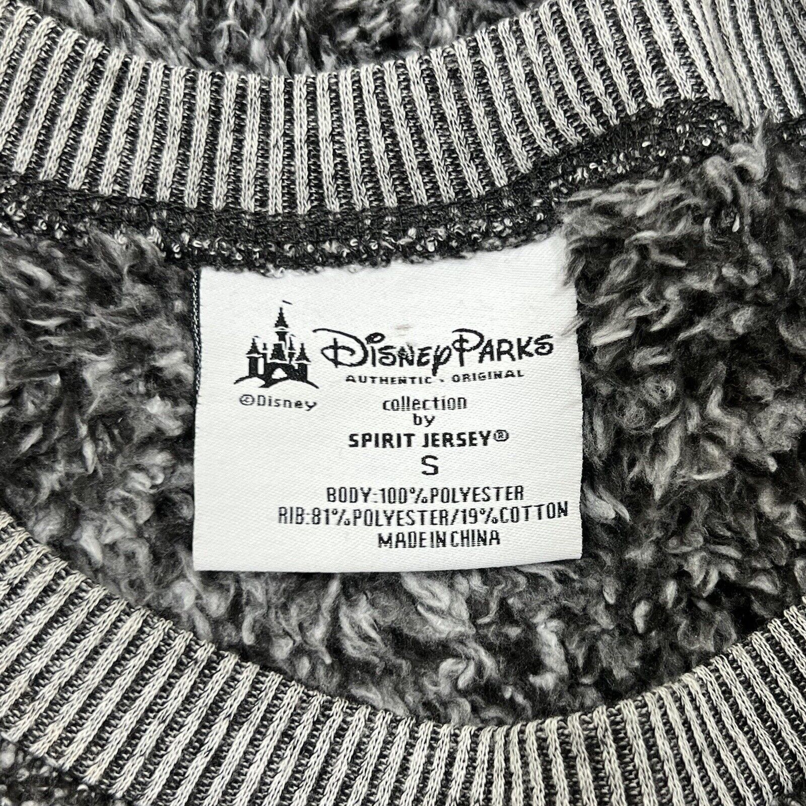 Disney Disney Parks Spirit Jersey Oversized Fuzzy Sherpa Sweater Size M / US 6-8 / IT 42-44 - 4 Thumbnail