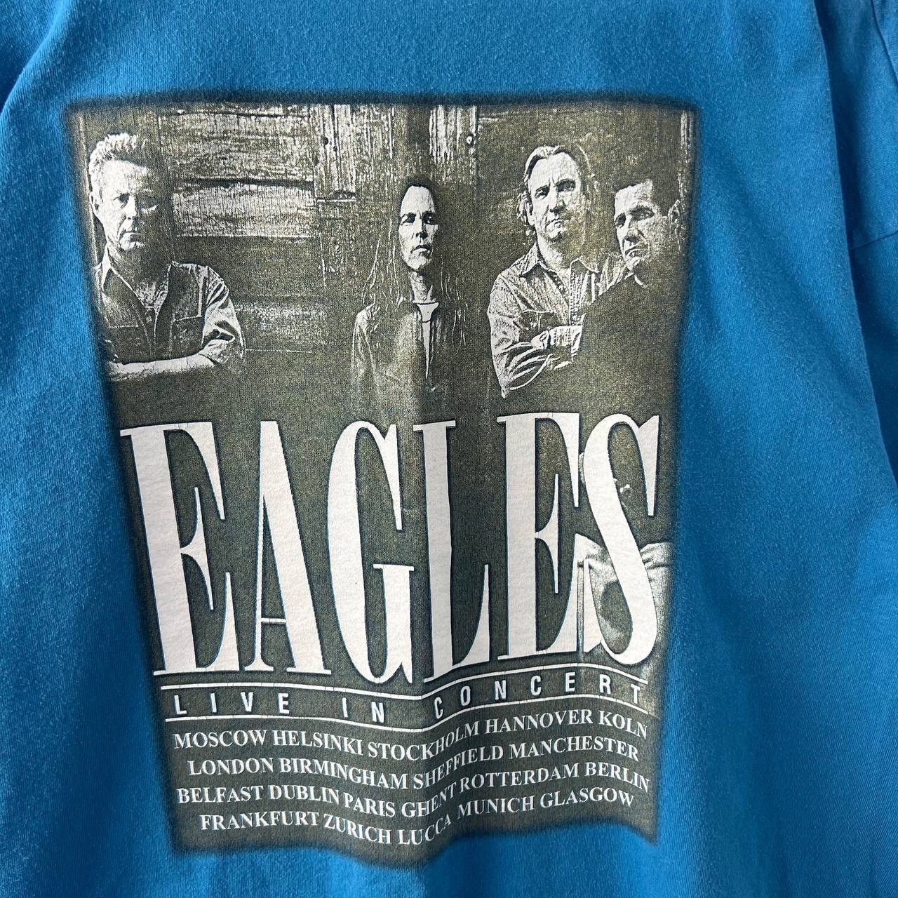Band Tees 90s Rare The Eagles Hell Freezes Live Concert Tour Tee Rare Size US XL / EU 56 / 4 - 4 Thumbnail