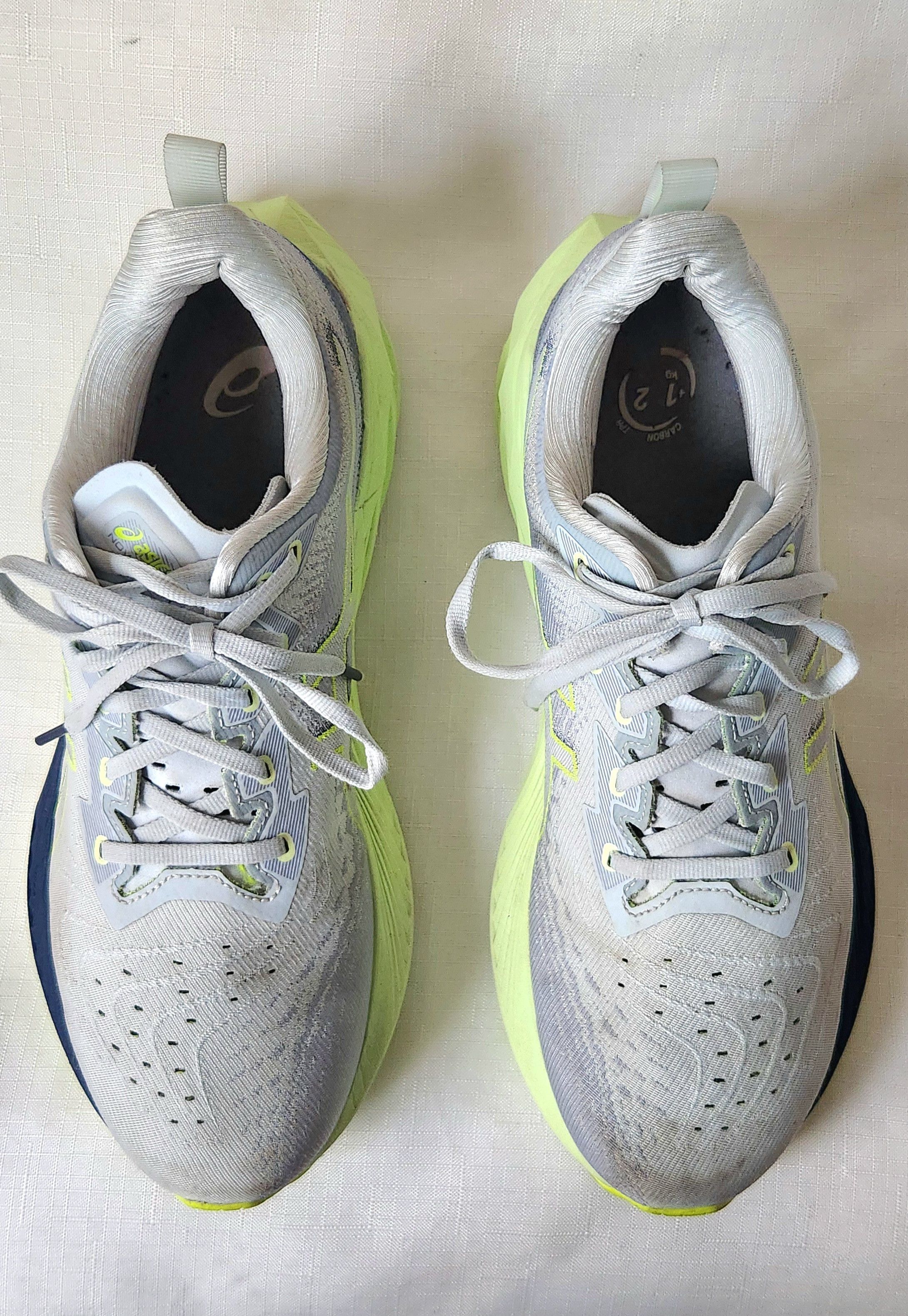 Asics ASICS Running Shoes NOVABLAST 4 1011B693-022 Cool Gray/Blue Size US 10.5 / EU 43-44 - 4 Thumbnail