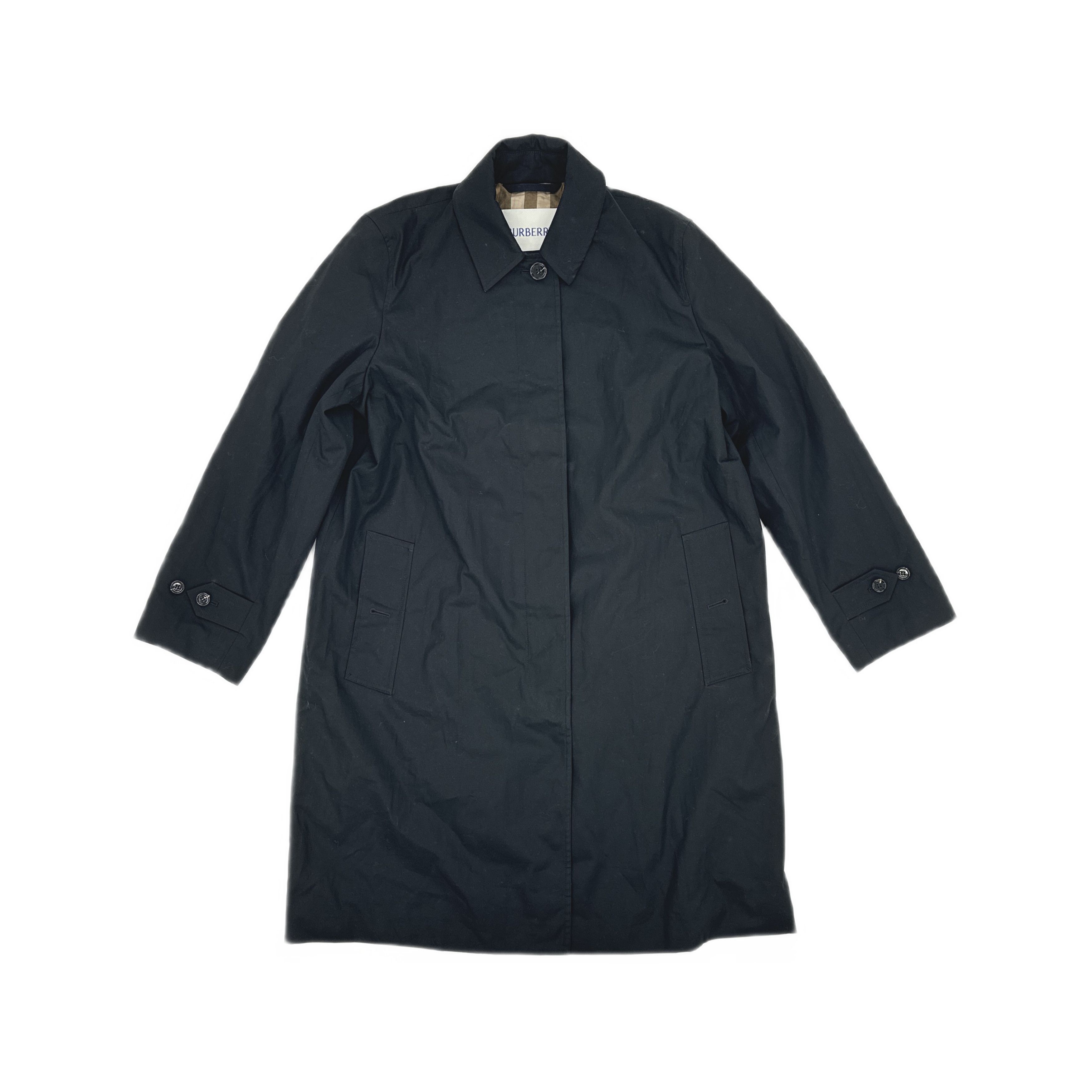 Burberry Burberry Black Button Up Coat Size IT 44 Size M / US 6-8 / IT 42-44 - 1 Thumbnail