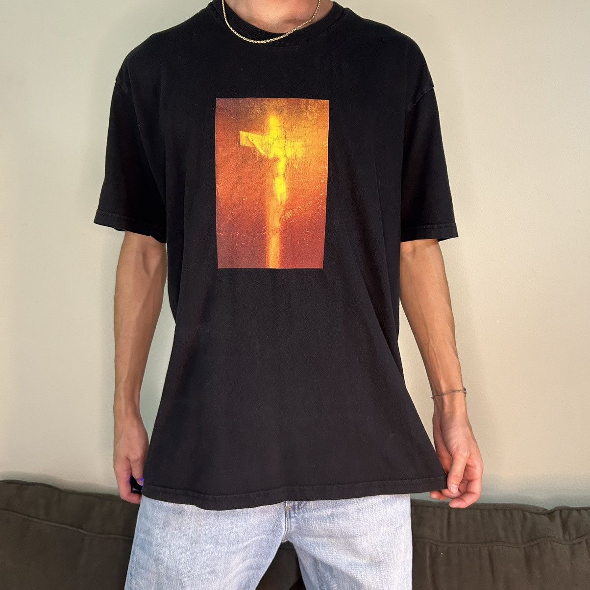 Supreme (FW17) Supreme x Andres Serrano Piss Christ Tee - XL